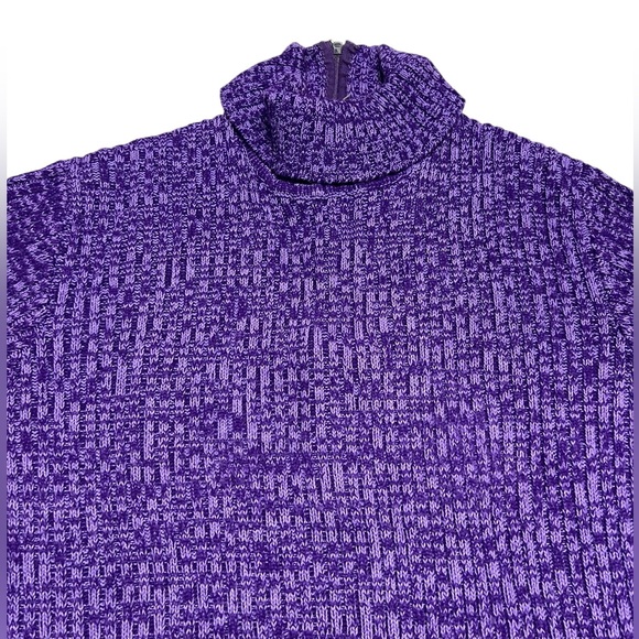 JCPenney - Women’s Ribbed Turtleneck Sweater Sz. MD - Picture 3 of 6